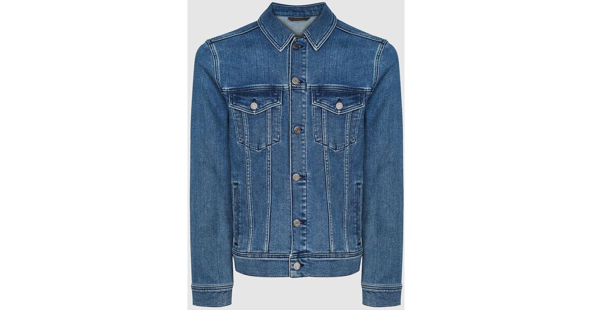 Reiss Frazer - Twin Pocket Denim Jacket 