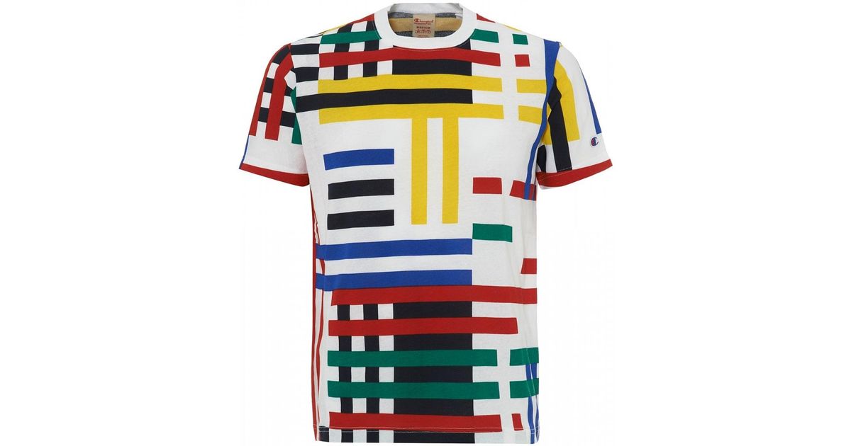 champion striped tee