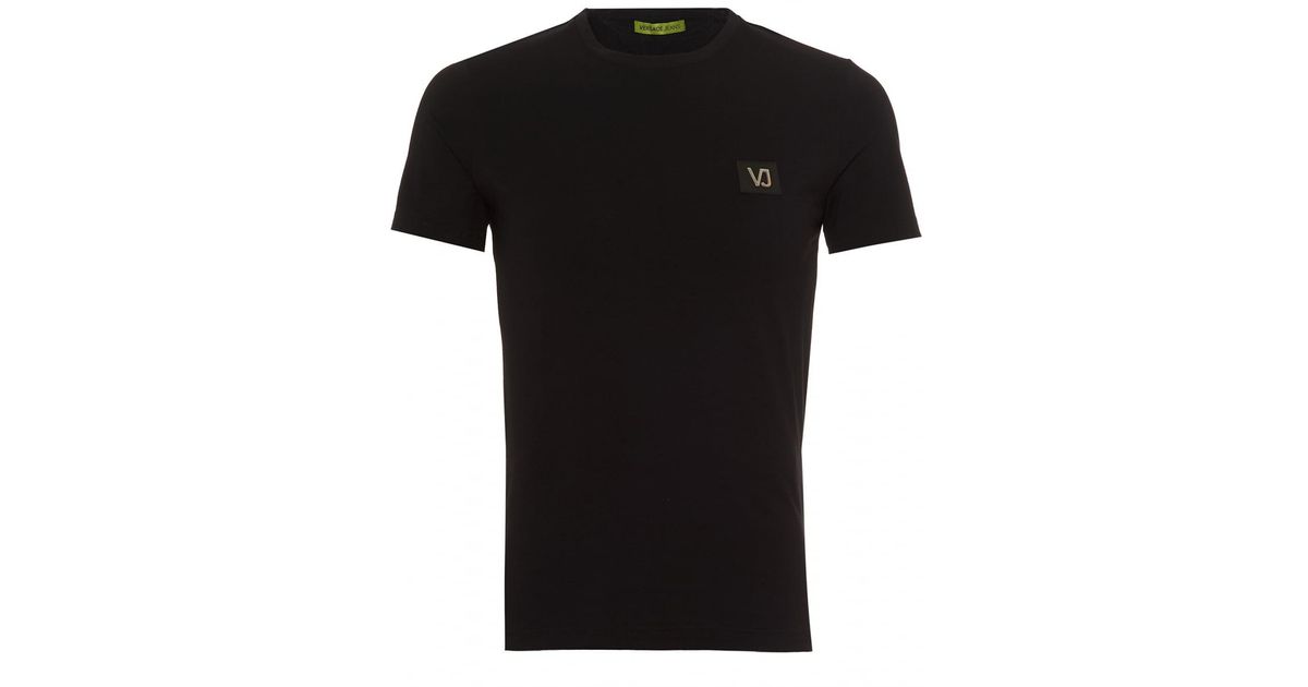 plain black versace t shirt