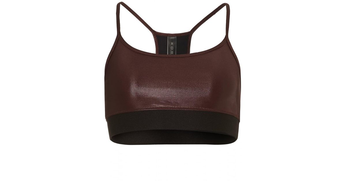 koral sweeper sports bra