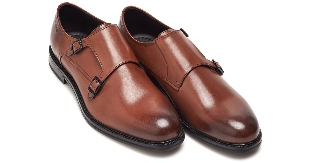 hugo boss monk strap shoes