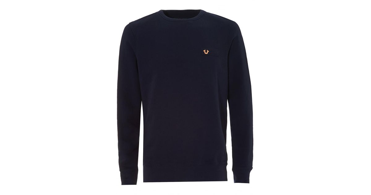 true religion jumper black and gold