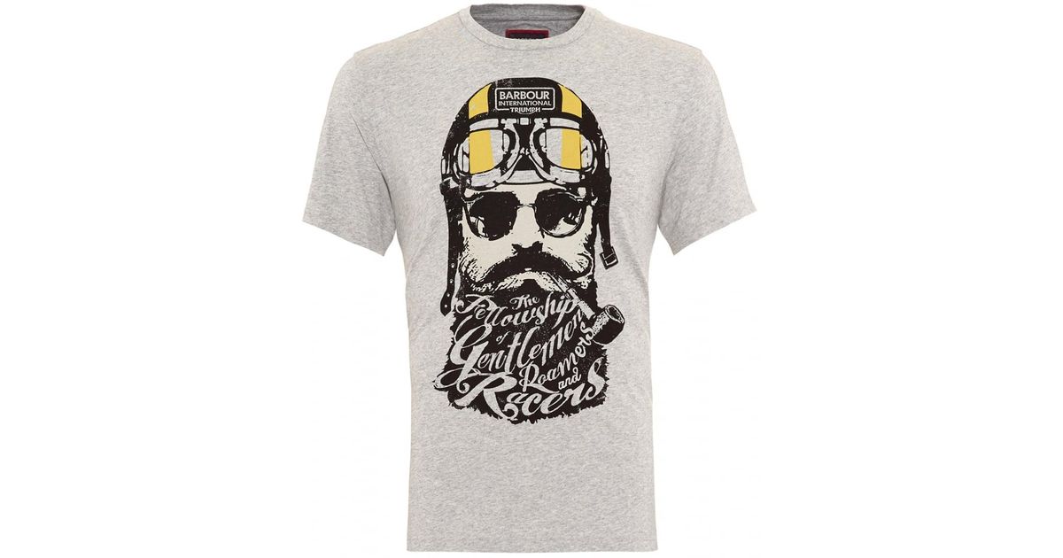 barbour triumph t shirt