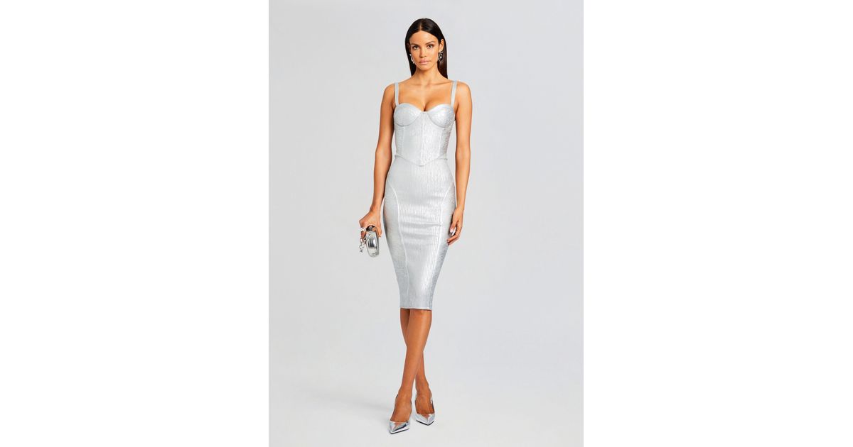 st agni vas pleat knit dress St. Agni | Sculpted Knit Dress