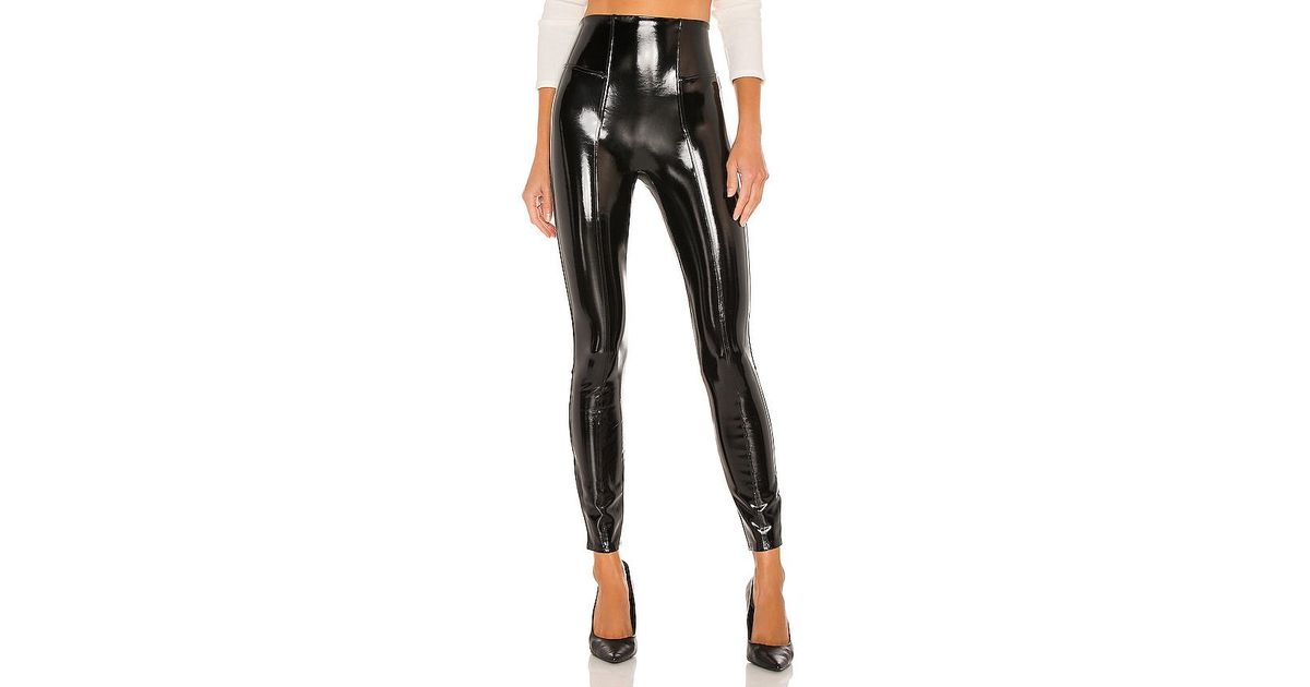 Spanx Faux Patent Leather Leggings in 