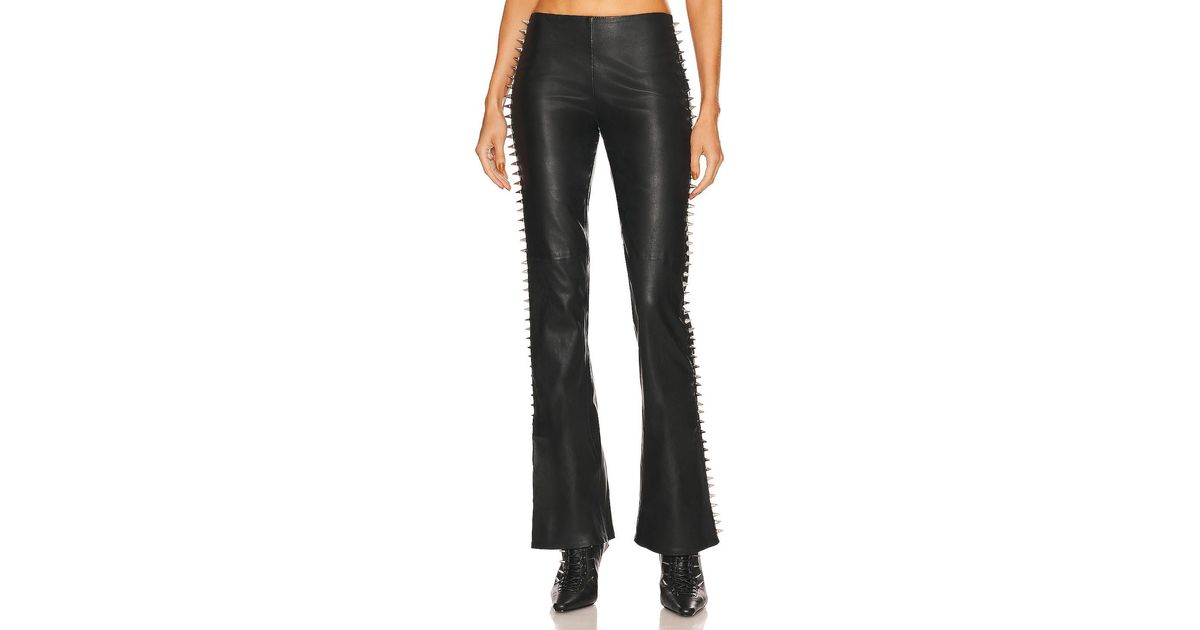 Nbd Roxy Leather Pant in Black | Lyst