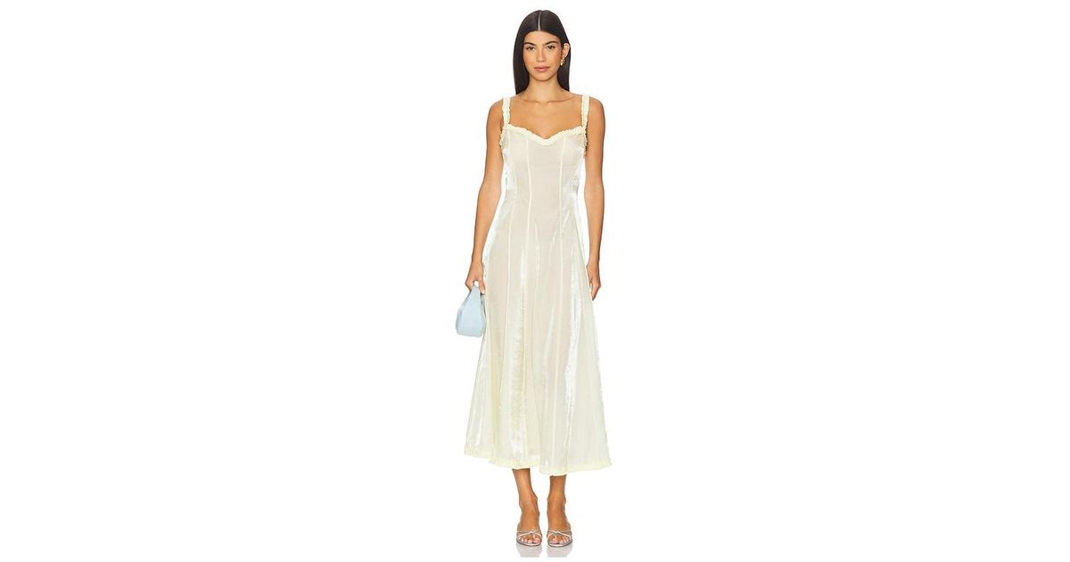 knee length dresses for ladies Sunkissed Tank Midi Dress main image 0