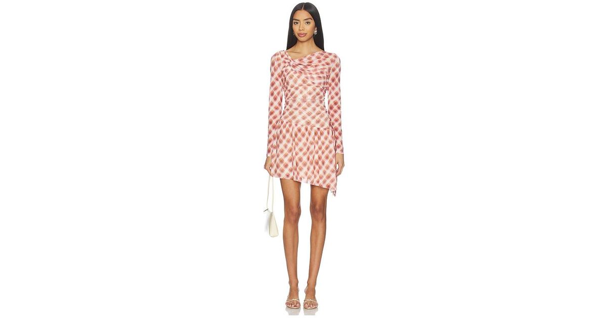 SOVERE Euphoria Longsleeve Dress in Red | Lyst UK