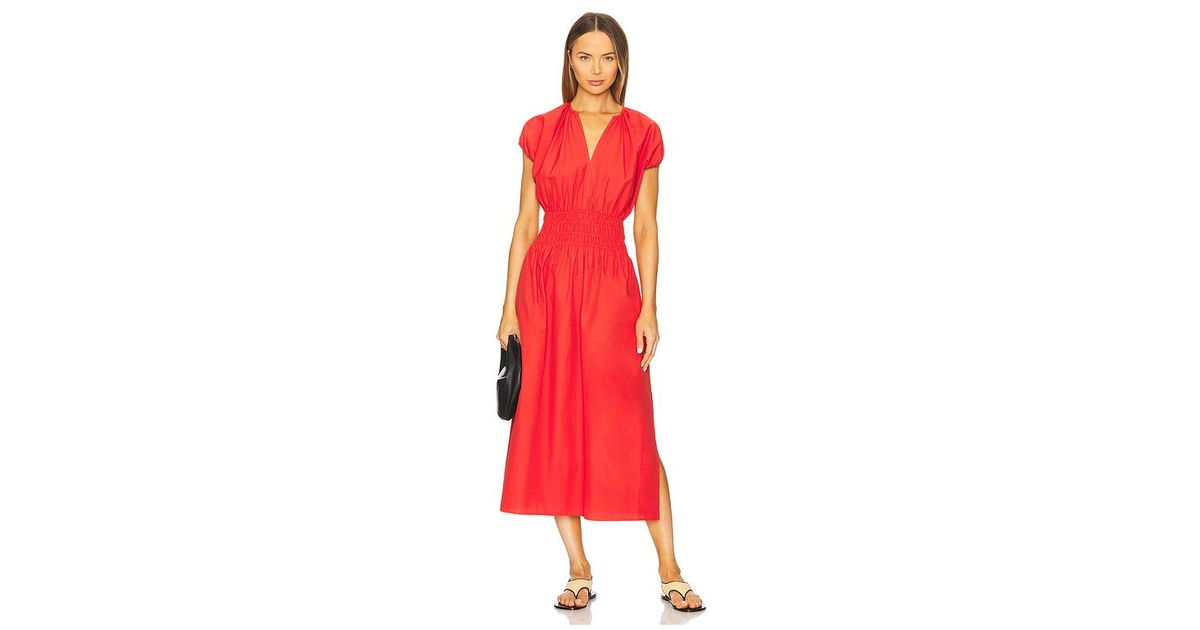 Brochu Walker Mina Dress in Red | Lyst UK