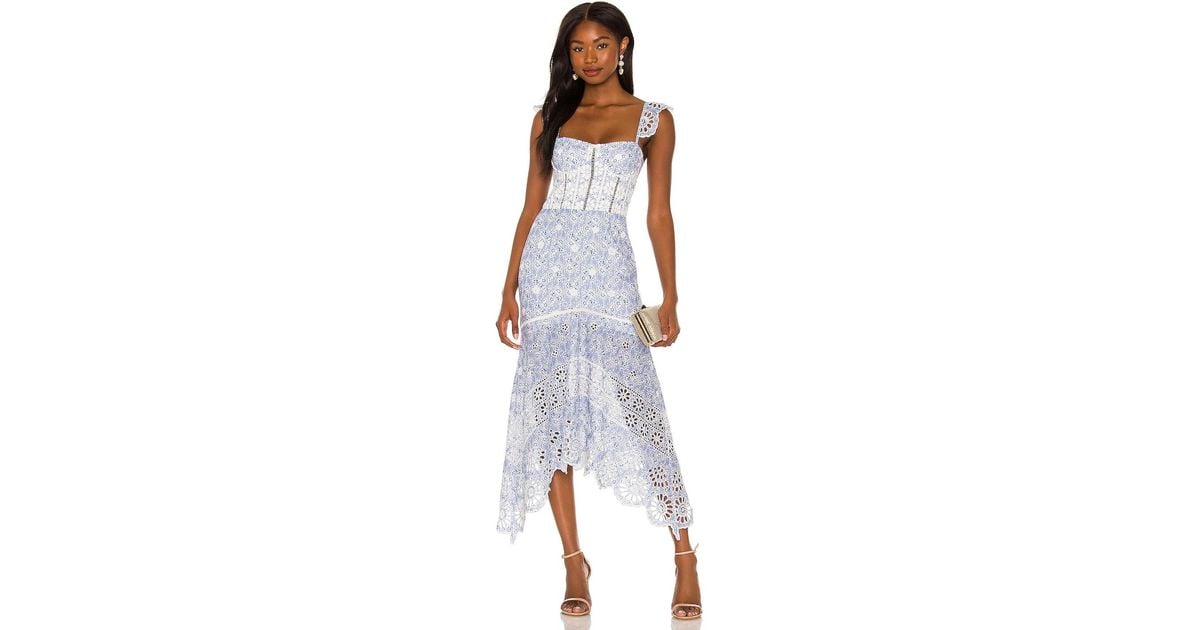 Karina grimaldi irma eyelet dress hot sale