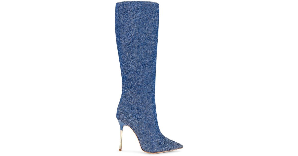 SCHUTZ SHOES Reesy Boot in Blue | Lyst