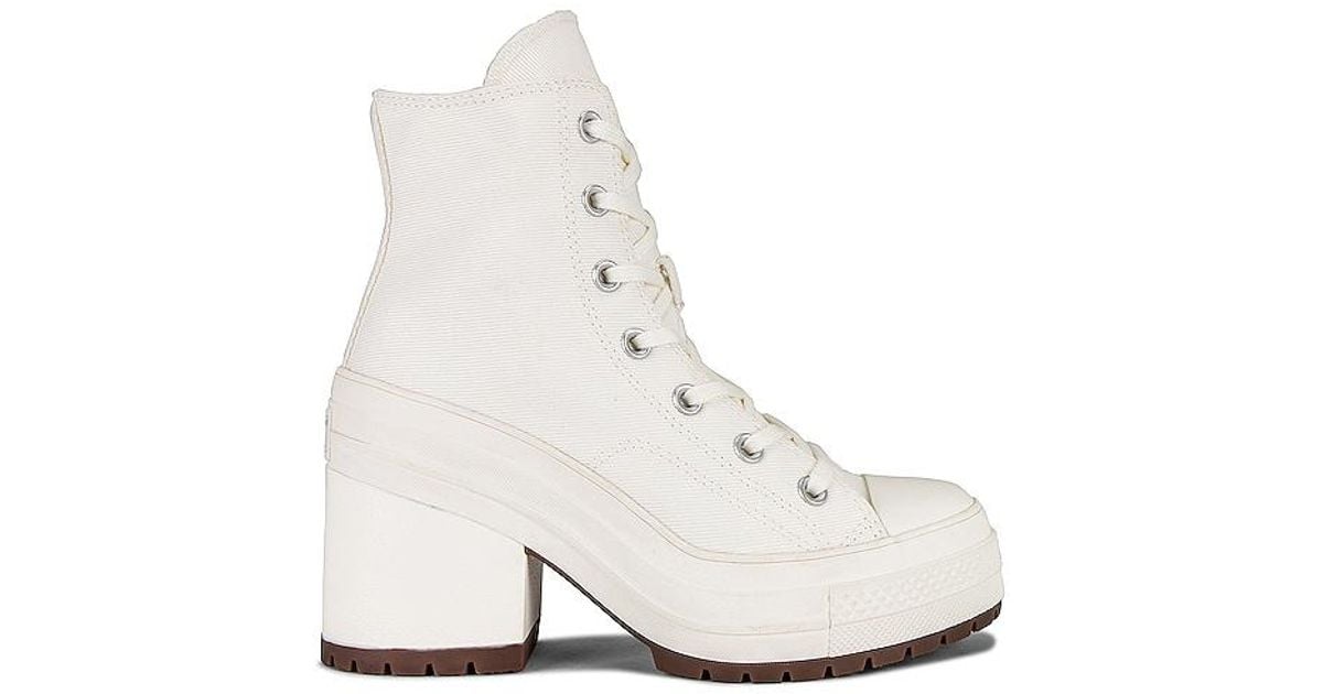 Converse Chuck 70 Heel in White | Lyst