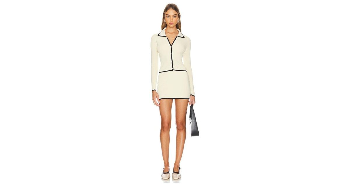 ALL THE WAYS Hollis Skirt Set in Natural | Lyst