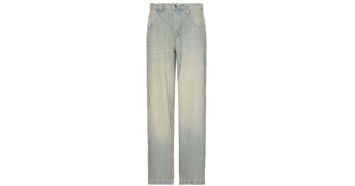 Jaded London Light Wash Colossus Fit Jeans in Blue for Men