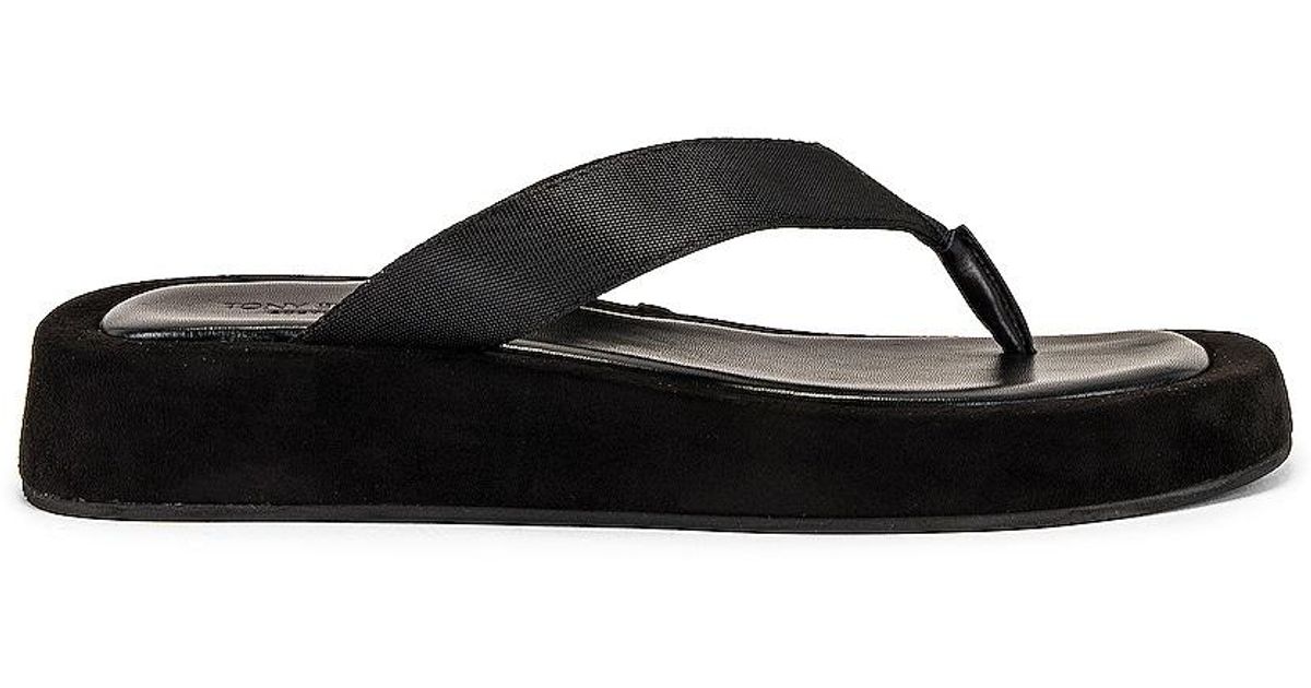 Tony Bianco Leather Ives Sandal in Black | Lyst