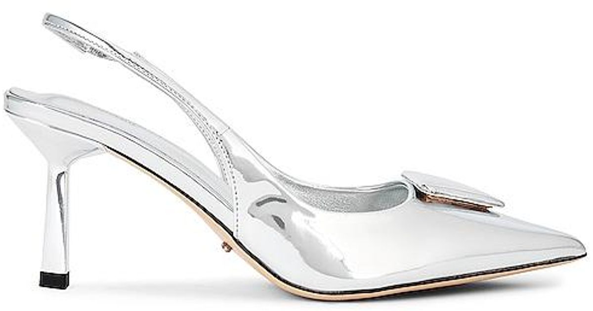 Tony hot sale bianco slingback