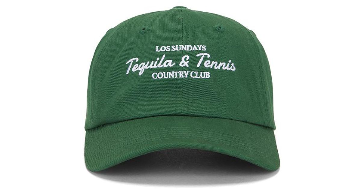 Los Sundays Tequila & Tennis Country Club Green Adjustable Dad Hat Cap il_fullxfull.7020202692_ikaf.jpg main image 3