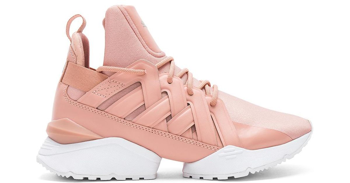 puma muse peach