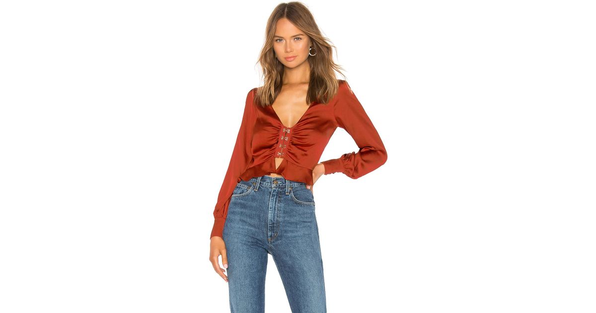 isabella ruched top