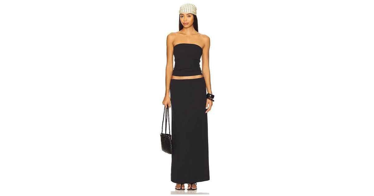 Free People X Free-Est Good Feels Tube Set in Black | Lyst