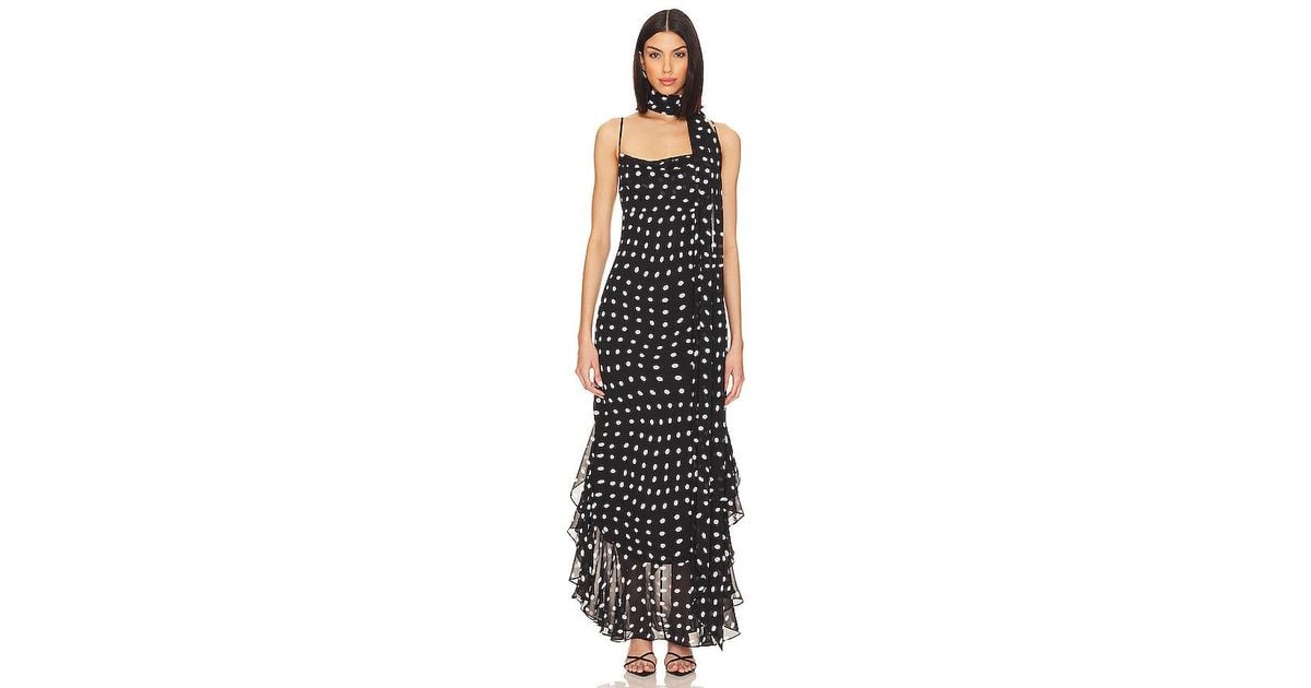 LPA Giulia Maxi Dress in White | Lyst UK