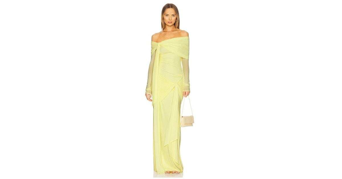 Heloise Yellow Deme by Gabriella Heloise Dress in Yellow | Lyst