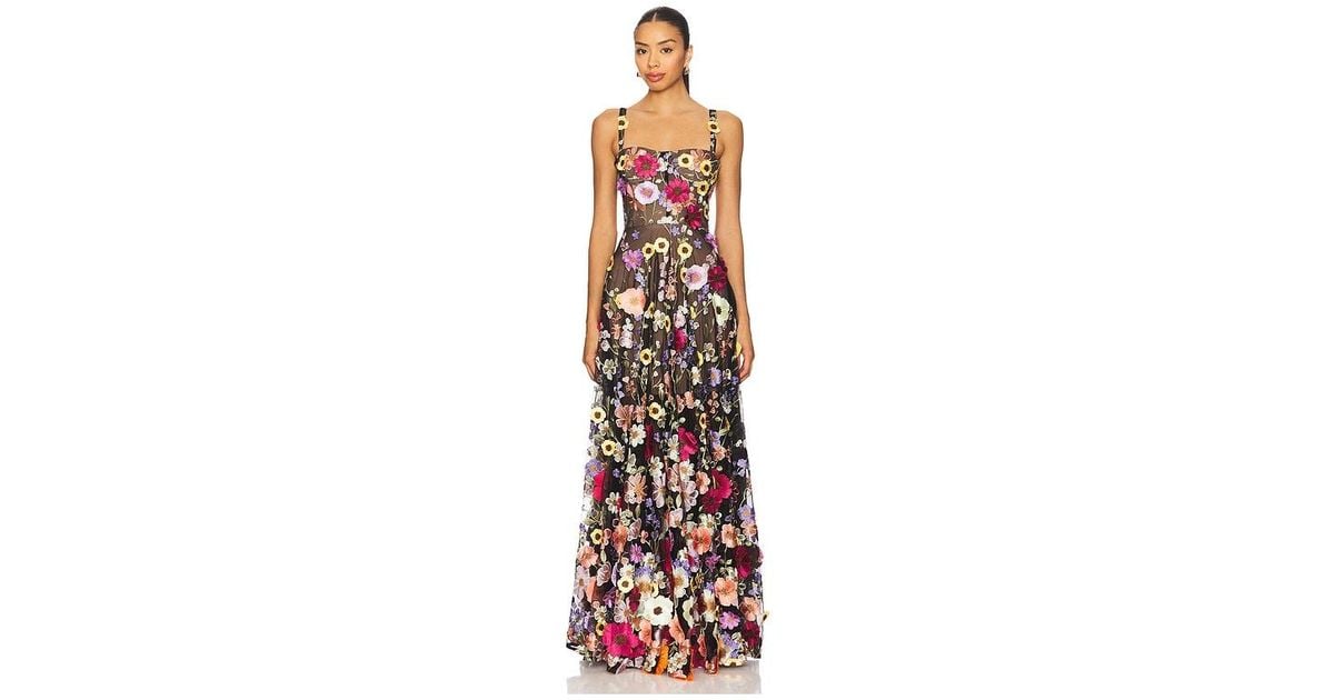 drape sleeve maxi dress Ajrakh Drape Maxi Dress 8 / Tall