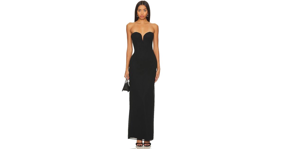 Katie May Ursula Gown in Black | Lyst