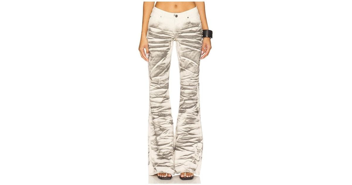 Jaded London Airbrush Drift Jean in White | Lyst