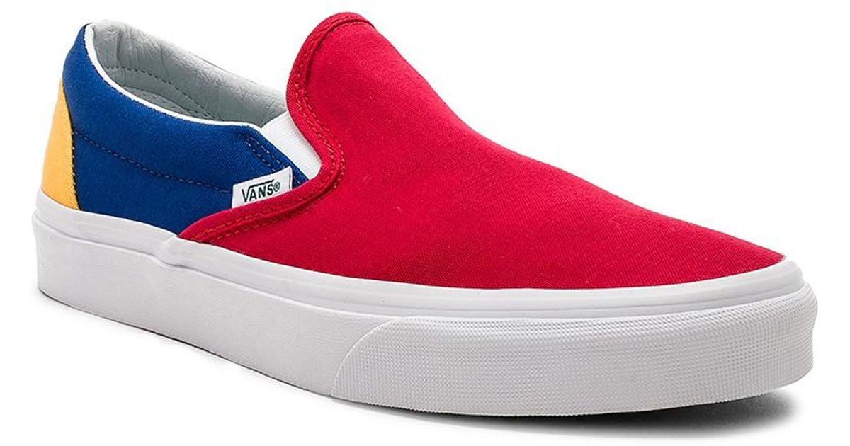 yacht club vans slip on