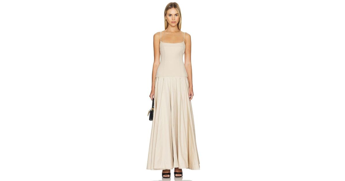 L'academie 'Academie Laure Maxi Dress in Natural