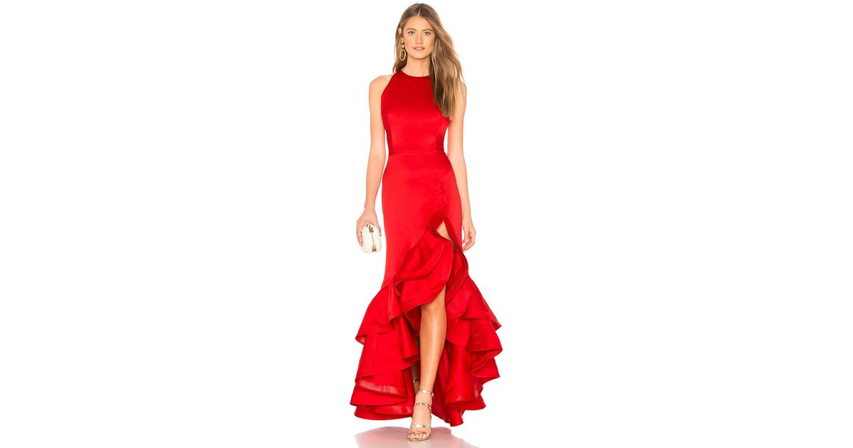 frida flame gown