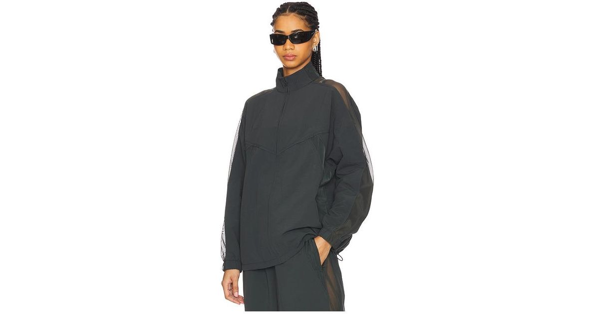Alo Yoga Origin Full Zip Track Jacket in Blue | Lyst