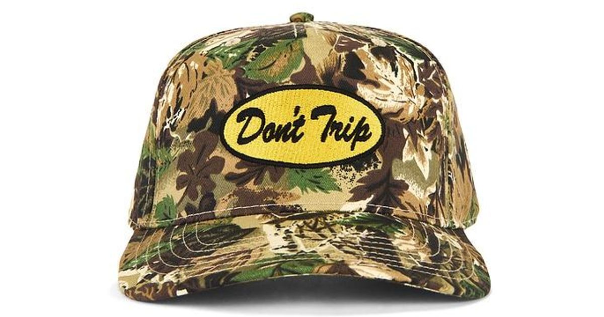 Free & Easy Oval Real Tree 5 Panel Snapback Hat | Lyst