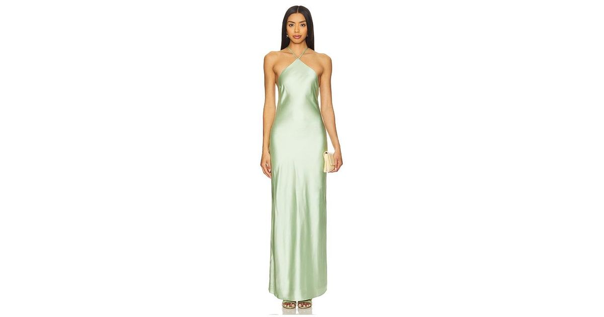 kira maxi dress in lilac line & dot Rent Line & dot Purple Dress UK 10