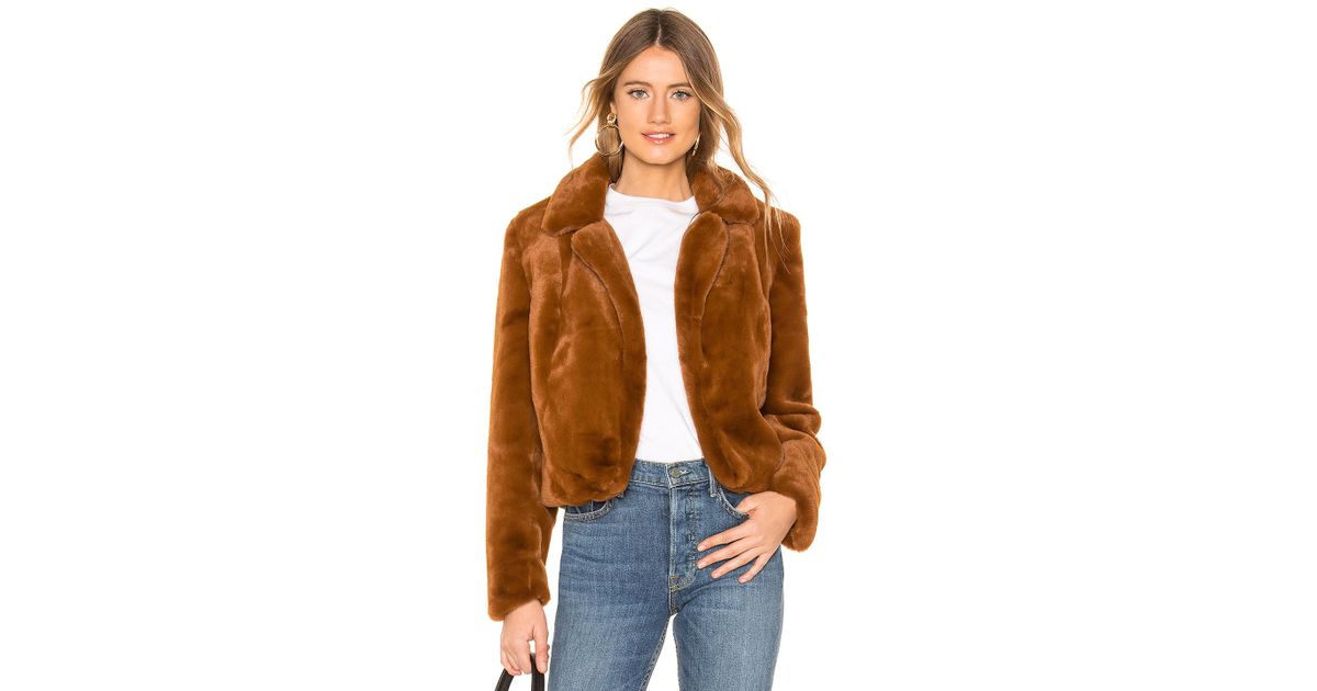 Blank Nyc Synthetic Faux Fur Cropped, Blank Nyc Faux Fur Coat