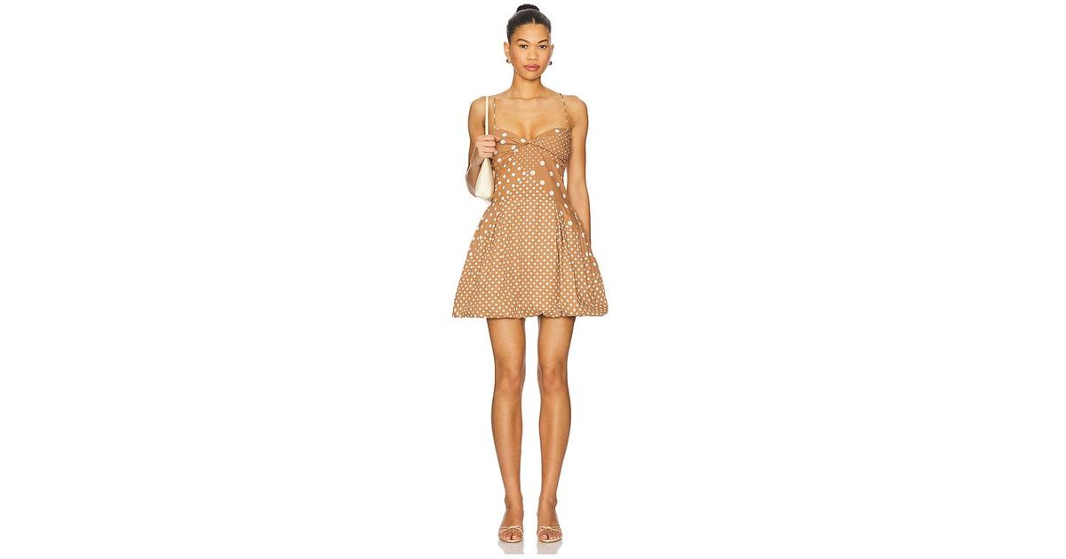 s/w/f fitted balloon mini dress Fitted Balloon Mini, L / Opal Skies