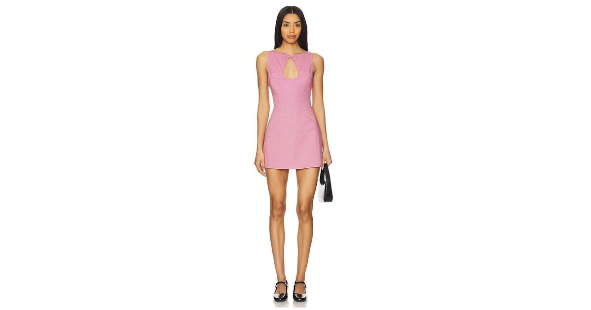 MORE TO COME Lolita Mini Dress in Red | Lyst