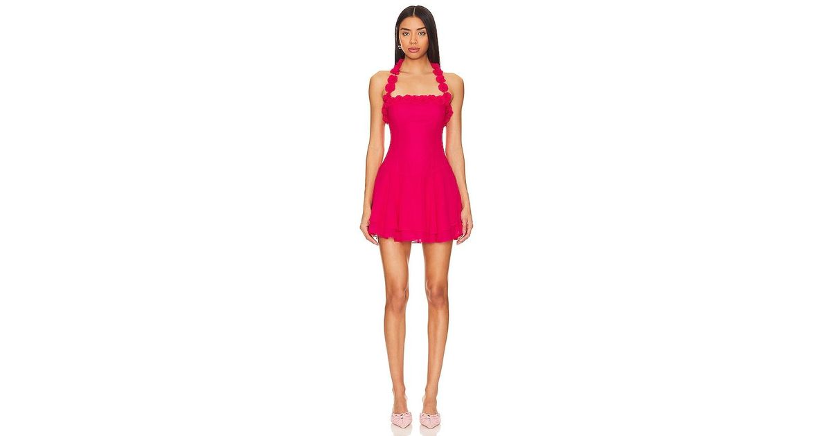 Blue Majorelle Clothing MAJORELLE Brittan Mini Dress In Pink Lyst