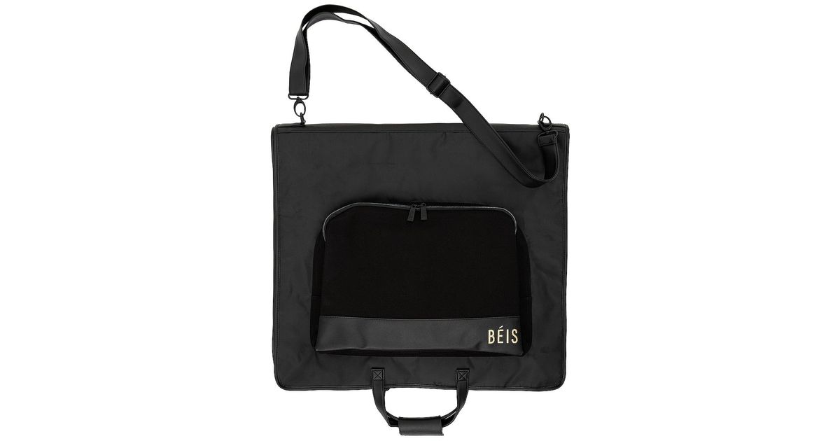 BEIS Travel Garment Bag in Black Lyst