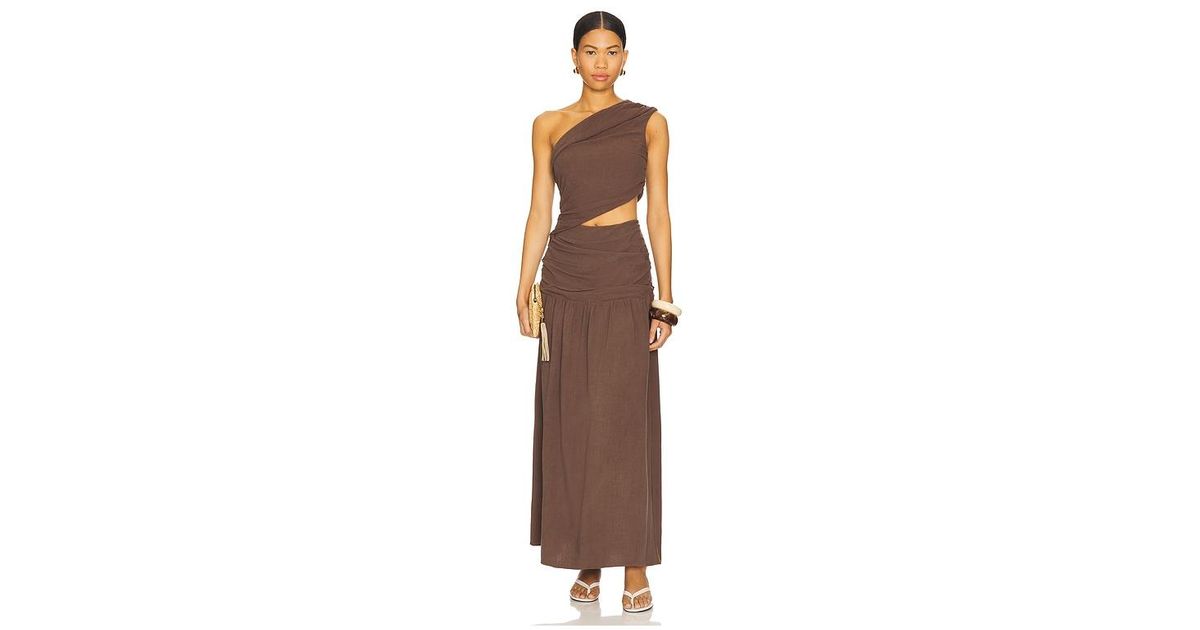 flowy maxi summer dresses Waves Maxi M / Blue main image 0