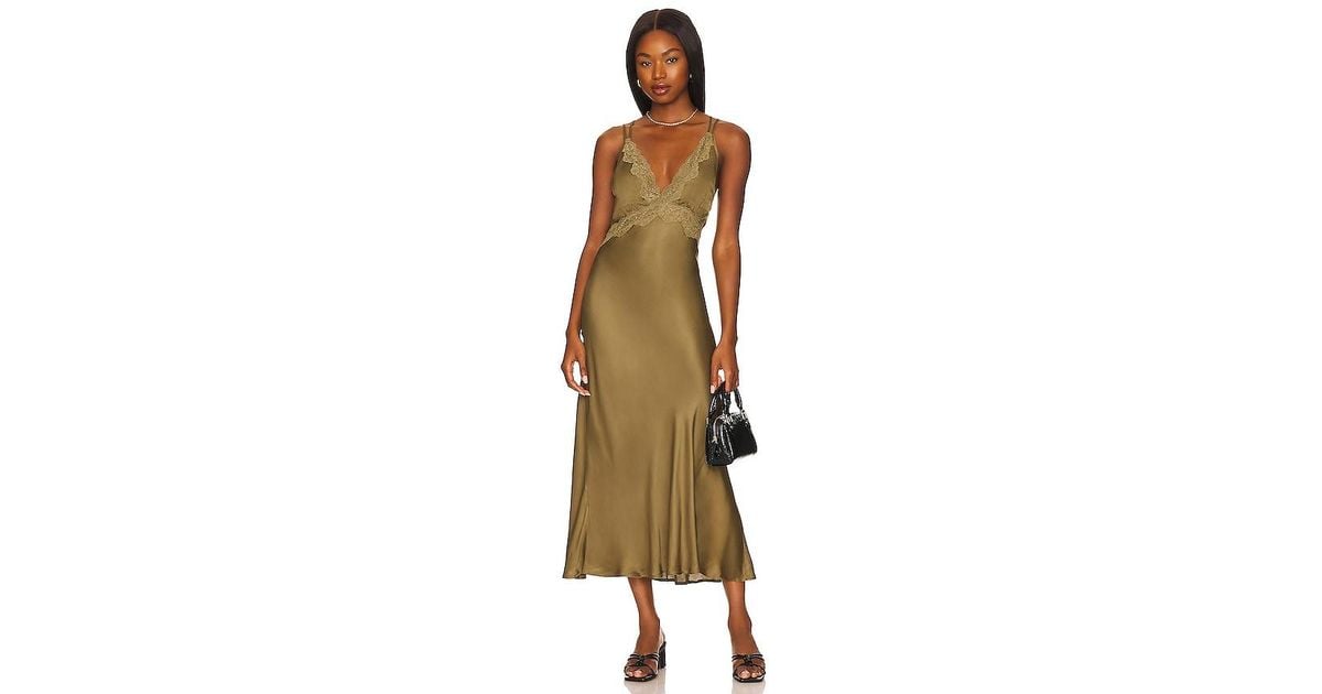 Spell boudoir silk slip dress 2025