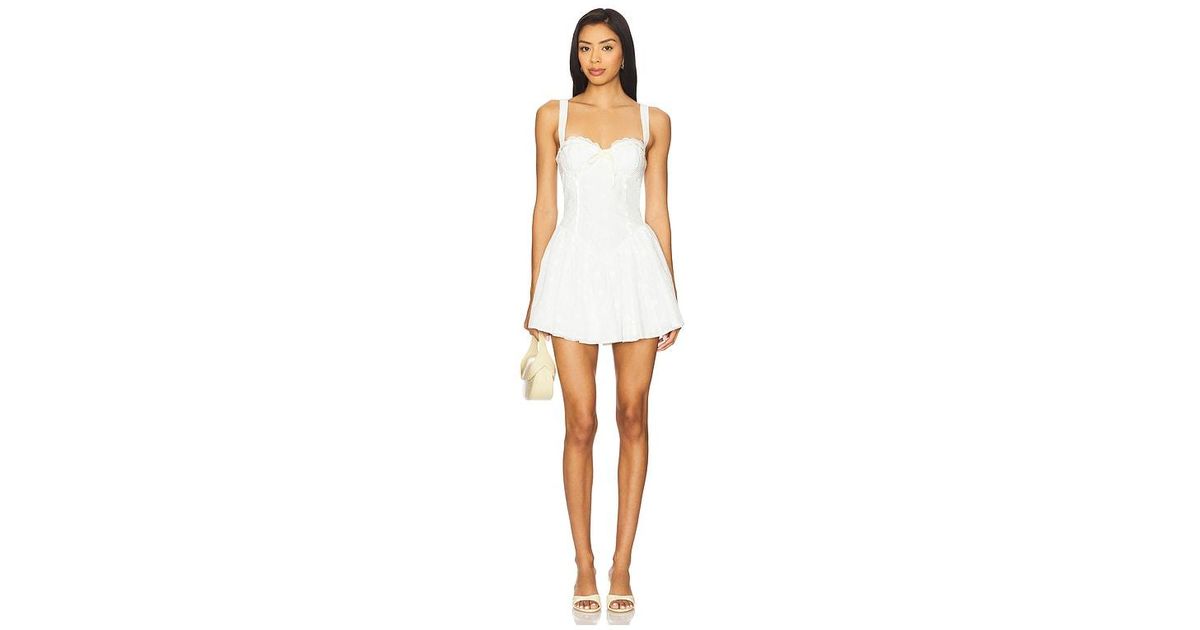 maura mesh dress white Maura Mesh Dress - White Women's Size XL