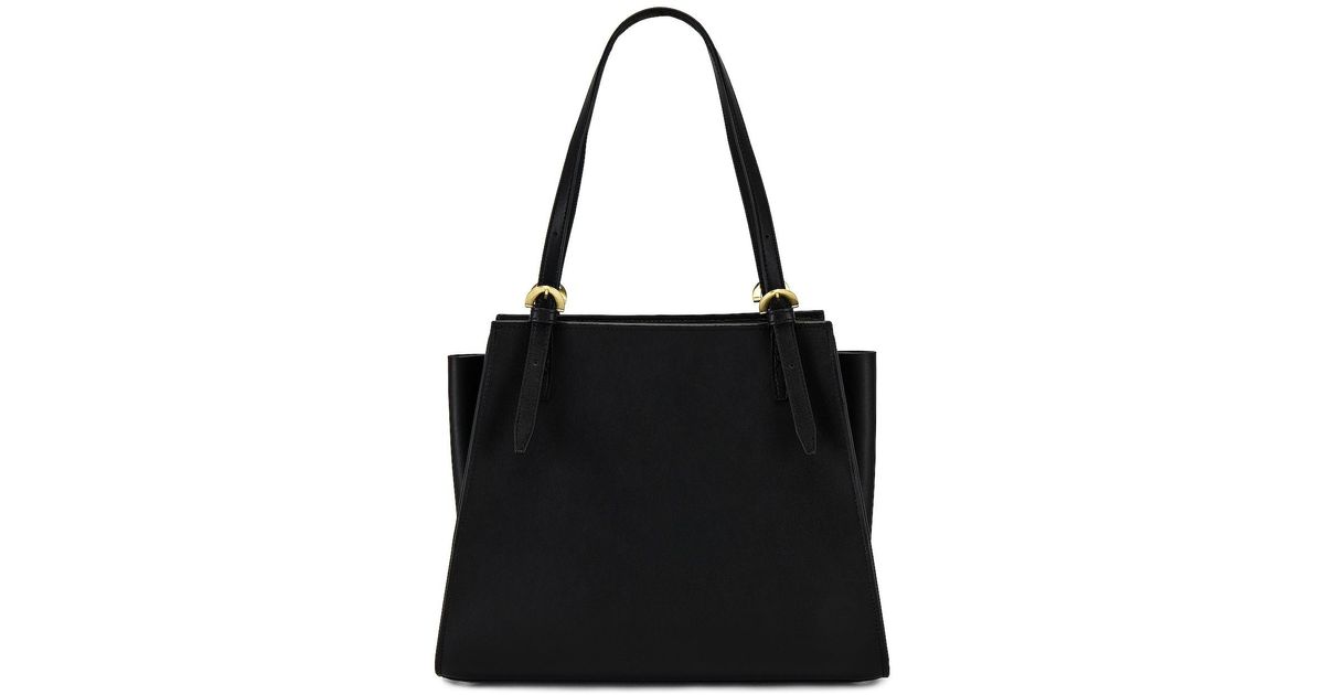Zac Zac Posen Leather Alice Work Tote Bag in Black Lyst