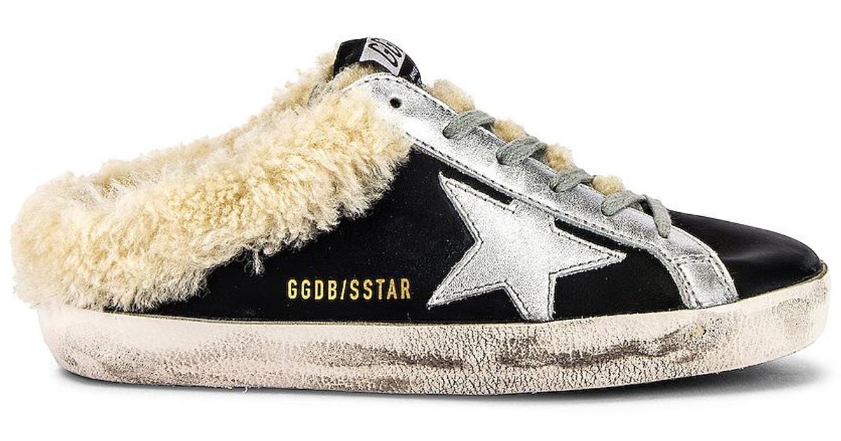 golden goose superstar sabot sneakers
