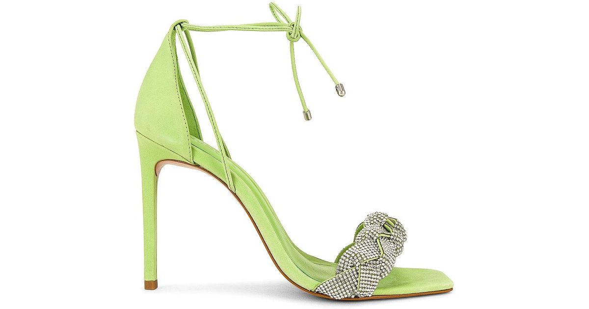 Schutz Alissa Heel in Lime Green (Green) | Lyst