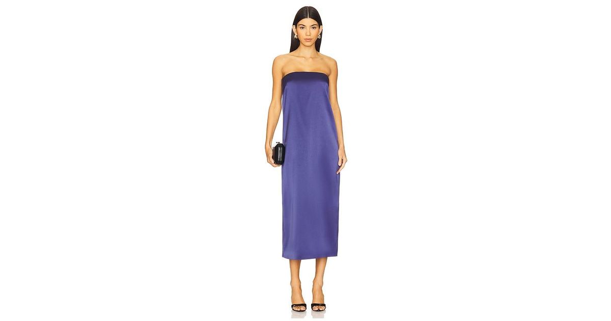 FAVORITE DAUGHTER The Don'T Overthink It Dress in Blue | Lyst