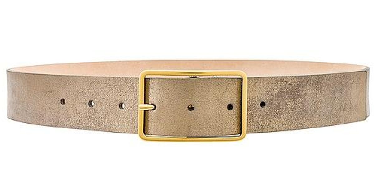BLow The Belt Milla Geo Metallic Belt Lyst