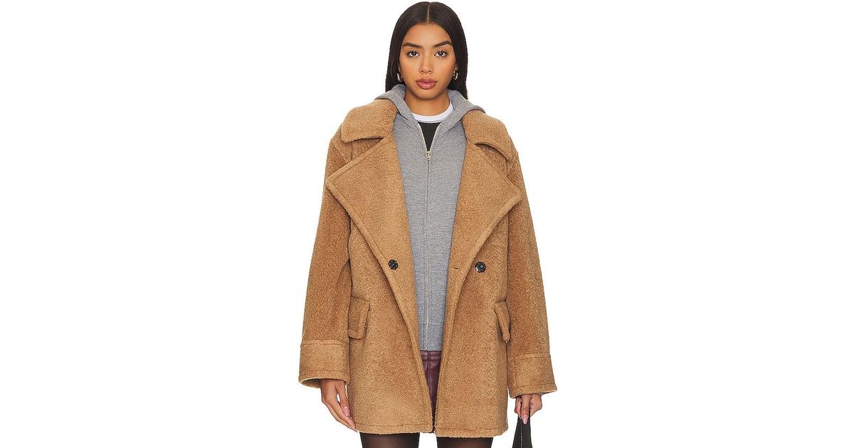 Teddy top car coat