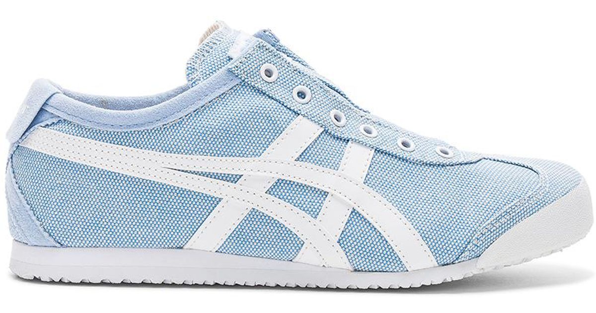 Onitsuka Tiger Mexico 66 Slip On Sneaker in Blue - Lyst
